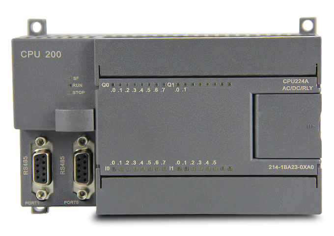 国产兼容西门子S7-200系列PLC，西门子PLC模块型号为：6ES7 214-1AD23-0XB0