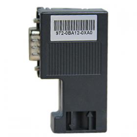 兼容profibus dp接头，PLC模块型号为：6ES7 972-0BA12-0AA0