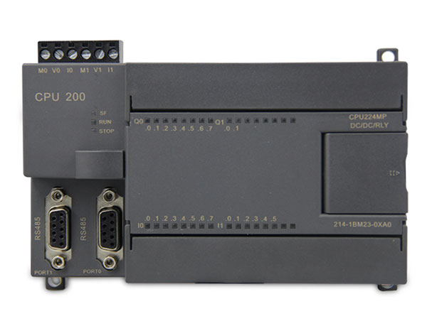 国产兼容西门子S7-200系列PLC，西门子PLC模块型号为：6ES7 214-1BD23-0XB0
